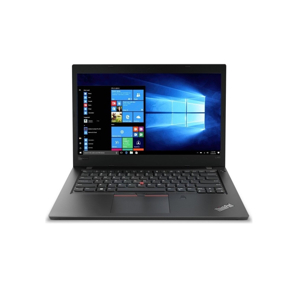 NOTEBOOK THINKPAD L480 14" INTEL CORE I5-8250U 8GB 256GB SSD WINDOWS COA - RICONDIZIONATO - GAR. 6 MESI - GRADO A/A-