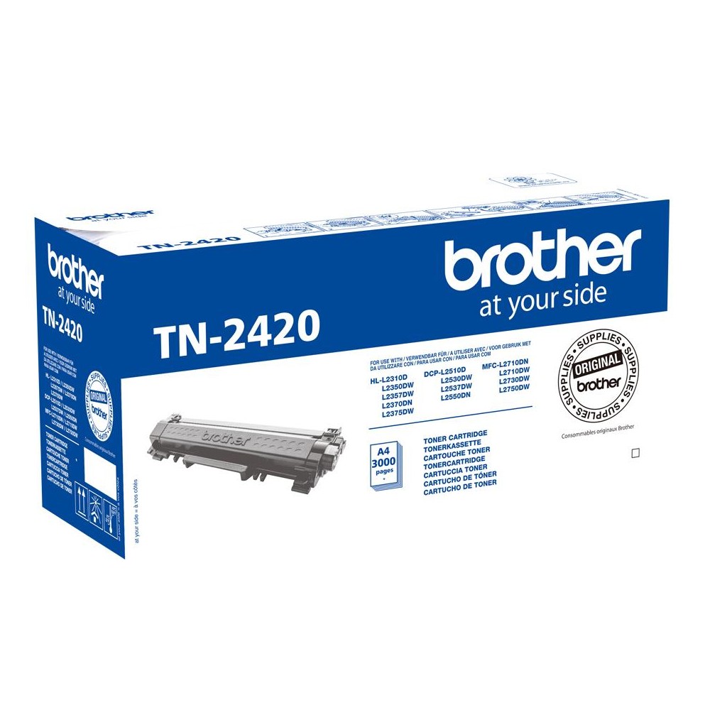 TONER ORIGINALE BROTHER TN-2420 NERO (TN2420)