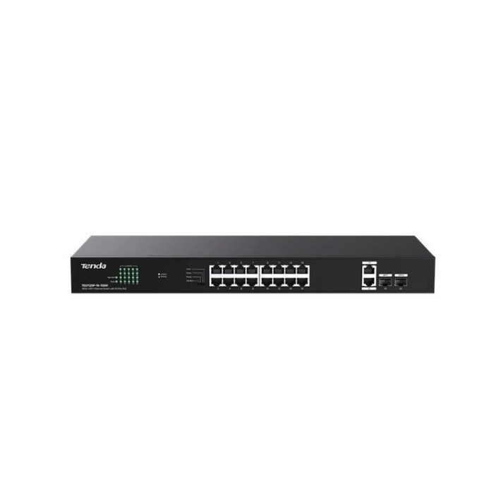 SWITCH RETE 20 PORTE 10/100/1000 - 18GE+2SFP - 16 PORTE POE (TEG1120P-16-150W)