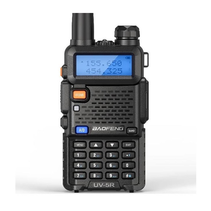 RADIOTRASMITTENTE UV-5R WALKIE TALKIE 5W LCD