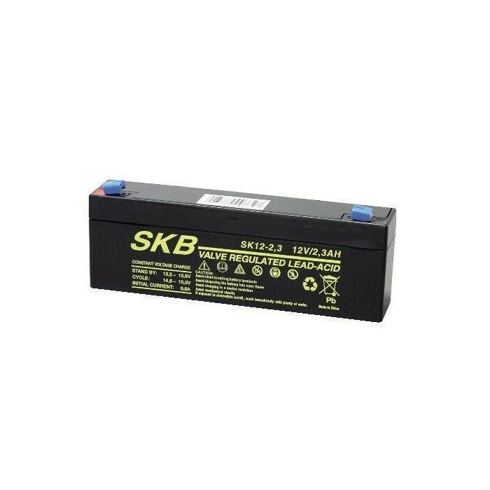 BATTERIA RICARICABILE SKB AL PIOMBO 12V 2,3A (38640205)