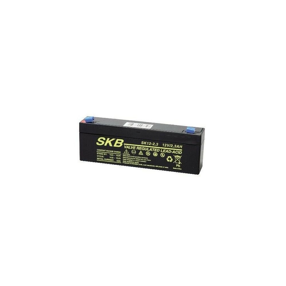 BATTERIA RICARICABILE SKB AL PIOMBO 12V 2,3A (38640205)