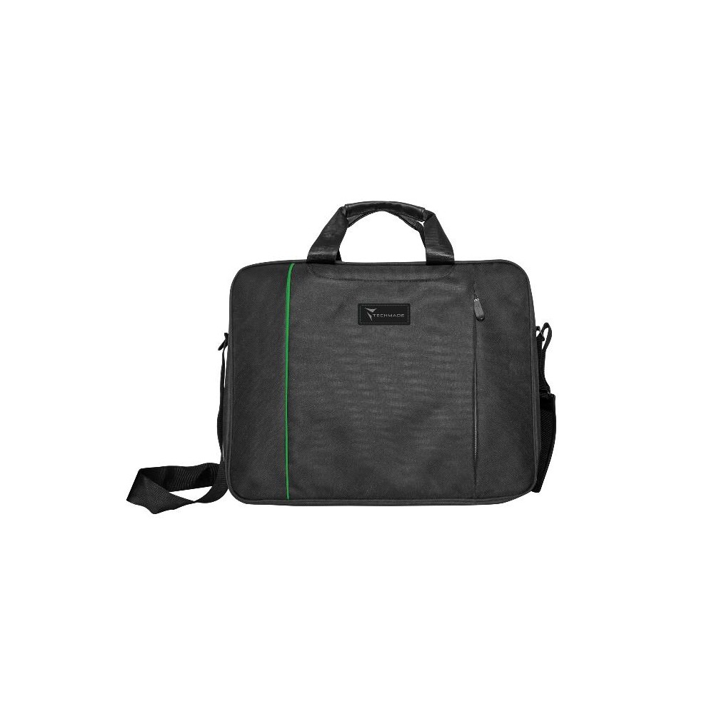 BORSA PER NOTEBOOK 15.6" NERO/VERDE (TM-PCBAG-BKG)