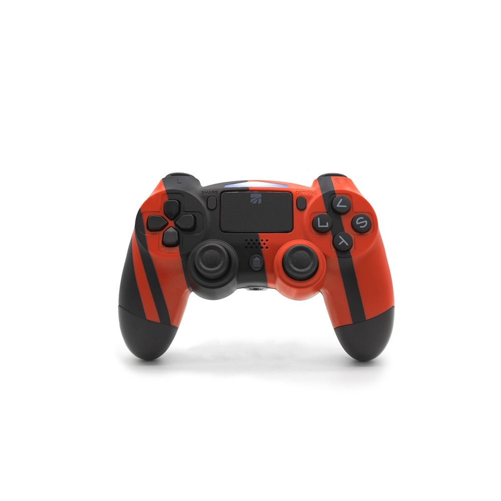 GAMEPAD JOYPAD CONTROLLER WIRELESS BT PER PS4 ROSSO/NERO (90466B)