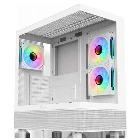 CASE GAMING TOWER SHOWBUI 42W - NO ALIMENTATORE - ARGB FAN - BIANCO (ITGCASB42W)