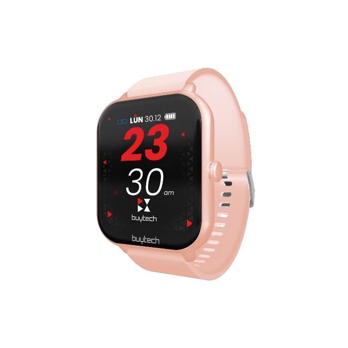 SMARTWATCH BUYTECH BY-ALFA-PK CASSA ROSA CINTURINO SILICONE