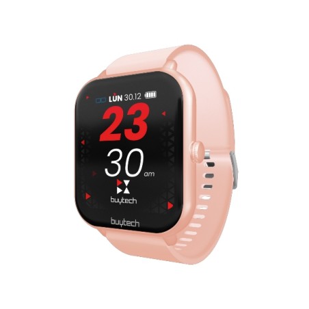 SMARTWATCH BUYTECH BY-ALFA-PK CASSA ROSA CINTURINO SILICONE