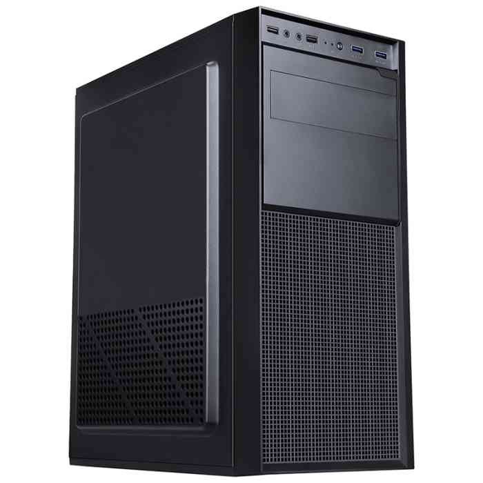 CASE WINCO OM ITOCWOMU3 ALIMENTATORE 500W MATX - NERO