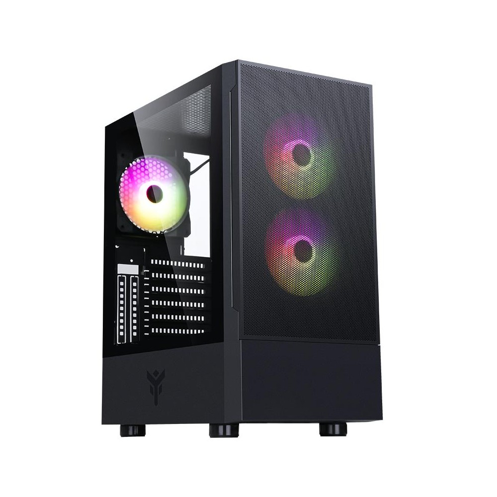 CASE GAMING SIISBE 3.0 ITGCASIB30 - NO ALIMENTATORE - NERO