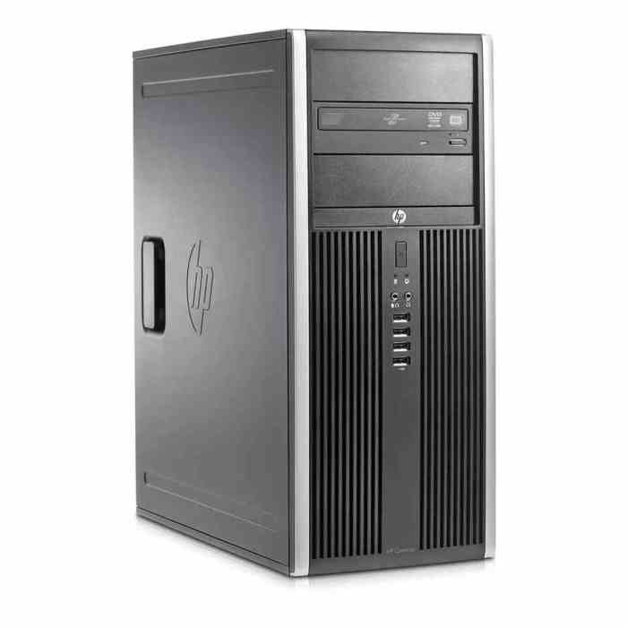 PC 6200-8200 ELITE TOWER INTEL CORE I5-2 GEN. 8GB 240GB SSD WINDOWS 10 PRO - RICONDIZIONATO - GAR. 12 MESI