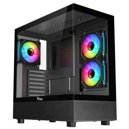 CASE GAMING TOWER SHOWBUI 42B - NO ALIMENTATORE - ARGB FAN - NERO (ITGCASB42B)