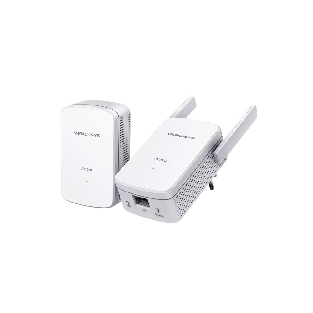 KIT ADATTATORE DI RETE POWERLINE MS-MP510KIT AV2 FINO A 1000 MBPS - WIRELESS 300MBPS