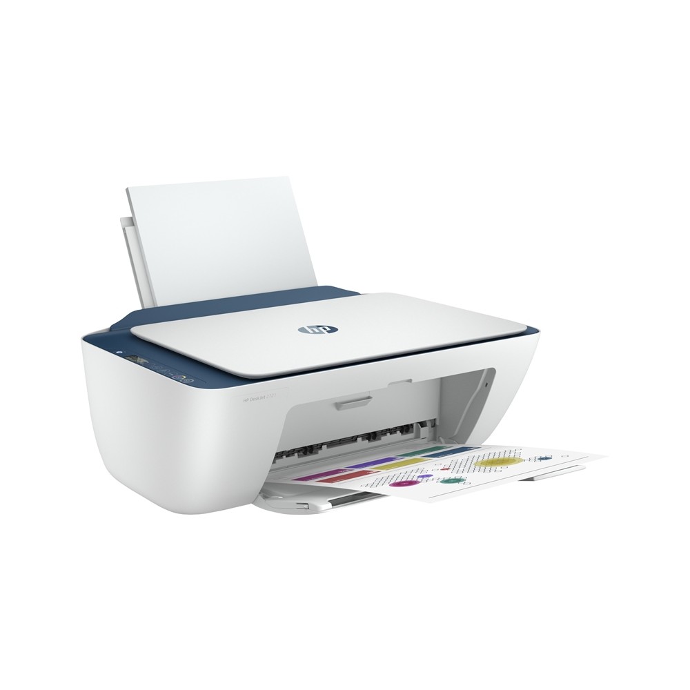 STAMPANTE MULTIFUNZIONE DESKJET 2721 WIRELESS (7FR54B) BLU/BIANCO