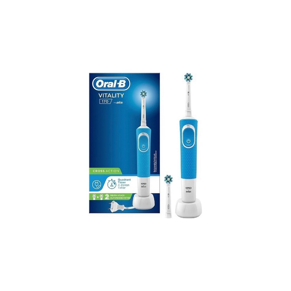 SPAZZOLINO ELETTRICO ORAL-B VITALITY 170 CROSSACTION - BLU/BIANCO