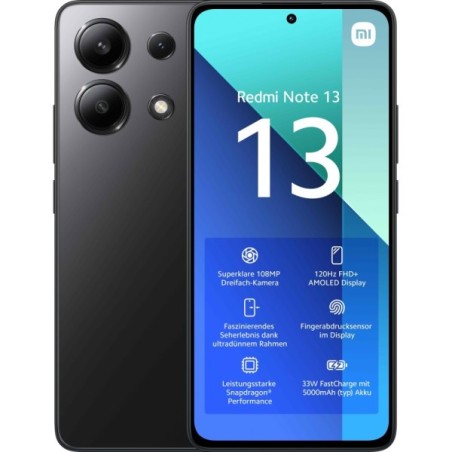 SMARTPHONE REDMI NOTE 13 256GB MIDNIGHT BLACK NERO