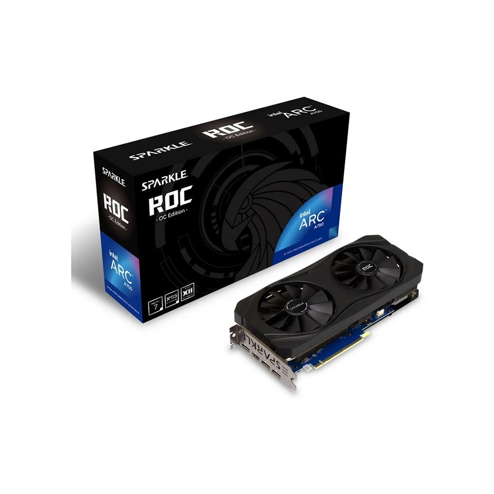 SCHEDA VIDEO INTEL ARC A750 8 GB ROC OC (SA750R-8GOC)