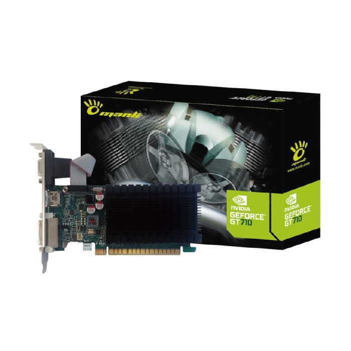 SCHEDA VIDEO GEFORCE GT710 HEATSINK 2 GB PCI-E LP (N308GT7100F2620)