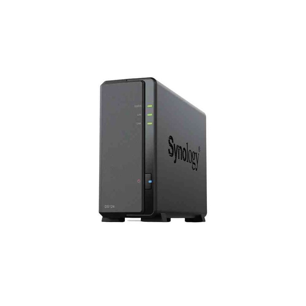 NAS DISKSTATION DS124 NERO 1 VANO