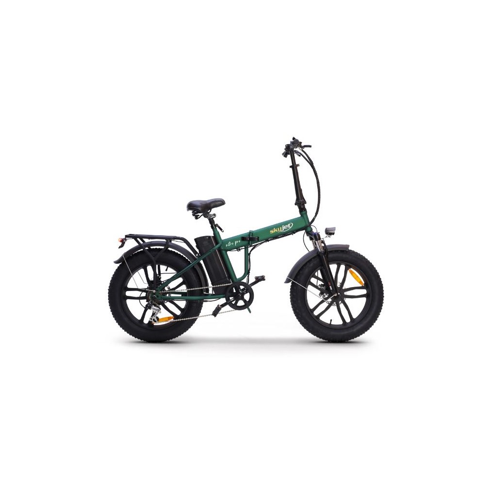 BICI ELETTRICA CON PEDALATA ASSISTITA FAT BIKE SKYJET 20" NITRO PRO - 250W - VERDE