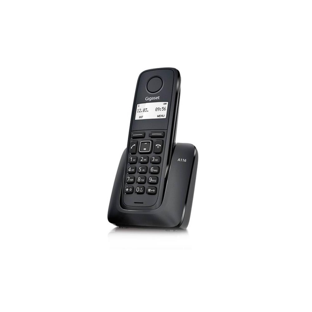 TELEFONO CORDLESS GIGASET A116 NERO (S30852H2801R101)