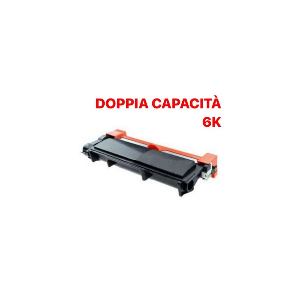 TONER COMPATIBILE BROTHER TN2420XL DOPPIA CAPACITA' 6K - CON CHIP