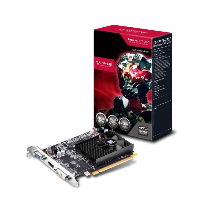 SCHEDA VIDEO AMD RADEON R7 240 4GB (11216-35-20G)