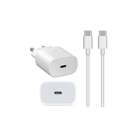 ADATTATORE CARICATORE IPHONE + CAVO DA USB-C A USB-C - 20W