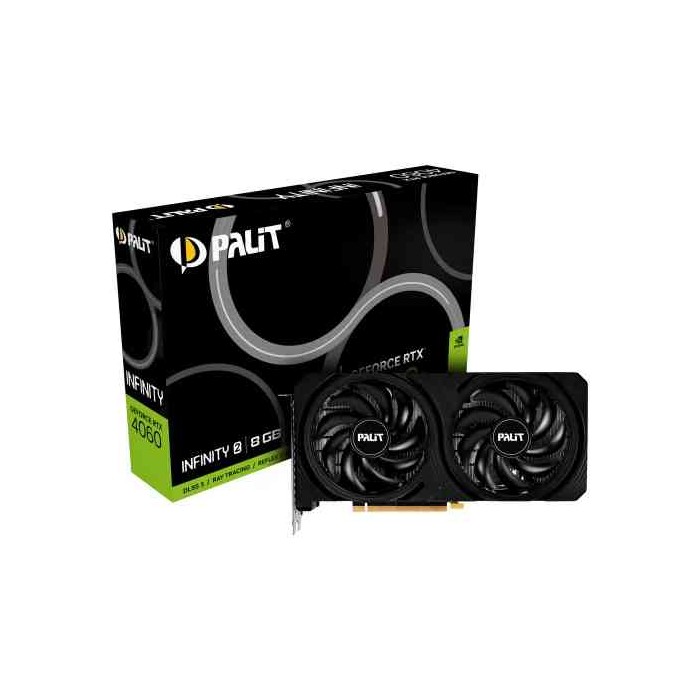 SCHEDA VIDEO GEFORCE RTX 4060 8 GB INFINITY 2 (NE64060019P1-1070L)