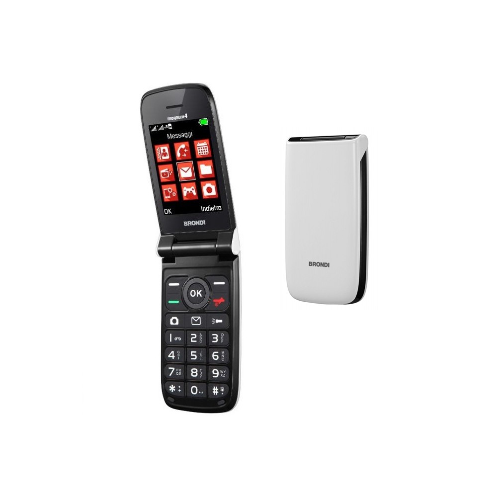 CELLULARE MAGNUM 4 DUAL SIM BIANCO