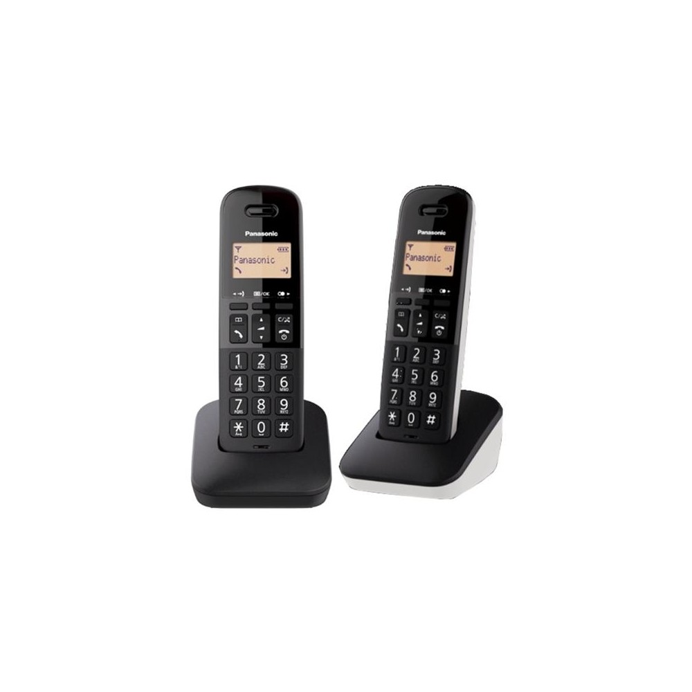 TELEFONO CORDLESS KX-TGB612JTW DUO NERO