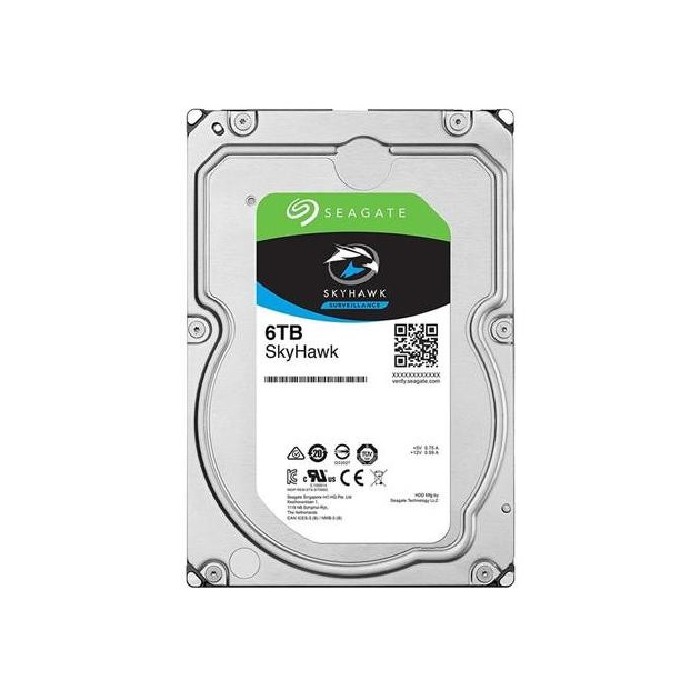 HARD DISK 6 TB SKYHAWK SURVEILLANCE SATA 3 3.5" NAS (ST6000VX001) RICONDIZIONATO