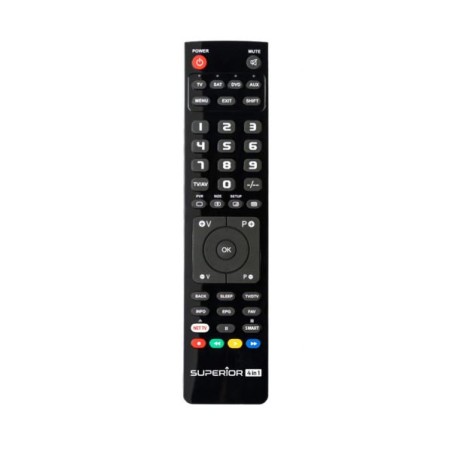 TELECOMANDO UNIVERSALE COMPLETO PER TV 4 IN 1 PROGRAMMABILE TRAMITE PC (ACCTVSUE0009)