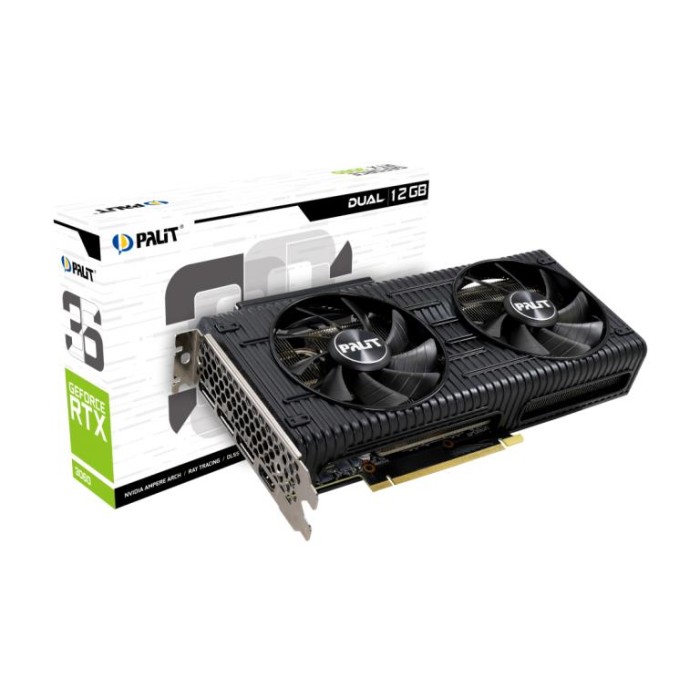 SCHEDA VIDEO GEFORCE RTX 3060 DUAL 12 GB (NE63060019K9-190AD)