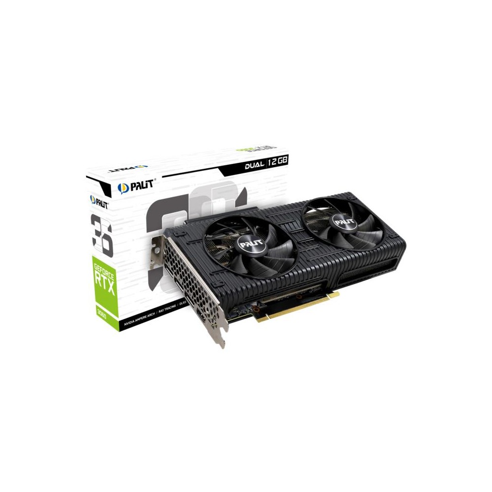 SCHEDA VIDEO GEFORCE RTX 3060 DUAL 12 GB (NE63060019K9-190AD)