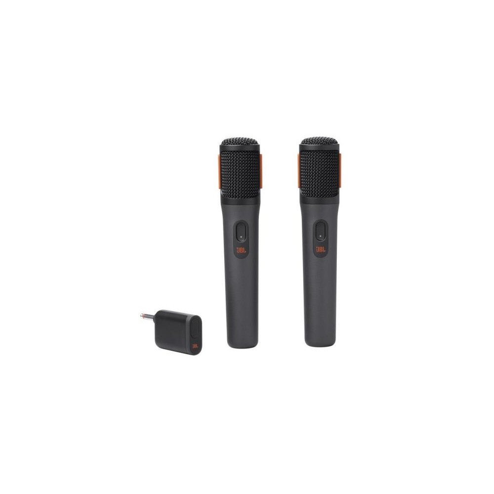 KIT MICROFONI DOPPIO PARTYBOX WIRELESS NERO (JBLPBWIRELESSMIC)