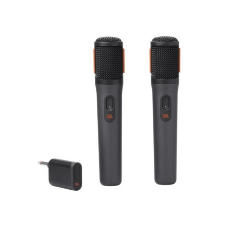 KIT MICROFONI DOPPIO PARTYBOX WIRELESS NERO (JBLPBWIRELESSMIC)