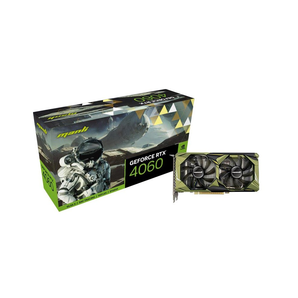 SCHEDA VIDEO GEFORCE RTX 4060 8 GB TWIN (N72740600M25601)