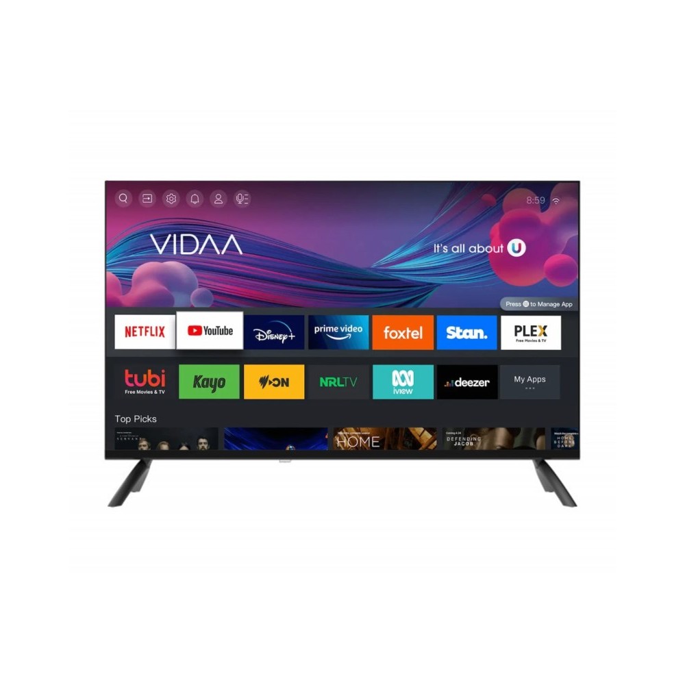 TV LED 32" AKTV3234S HD SMART TV VIDAA WIFI DVB-T2